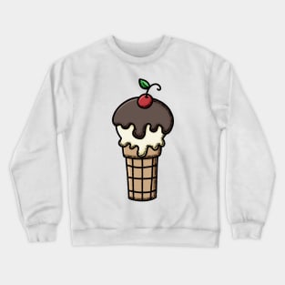 Ice cream cone Crewneck Sweatshirt